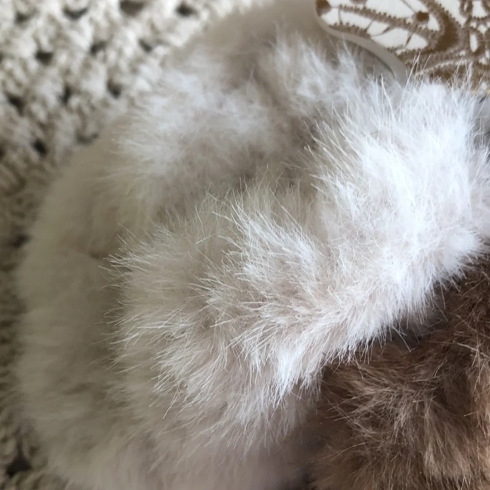 Faux Fur Scrunchies